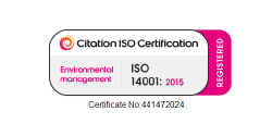 Citation ISO certification for environmental management ISO 14001: 2015