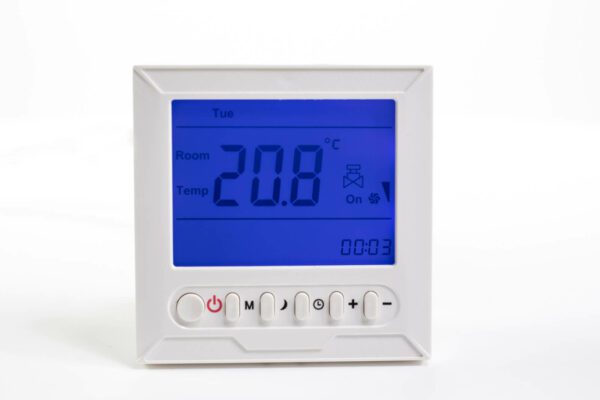 the neptune timer is a digital controller to manage the Rica towel rail heating elements temperature and schedule heating times