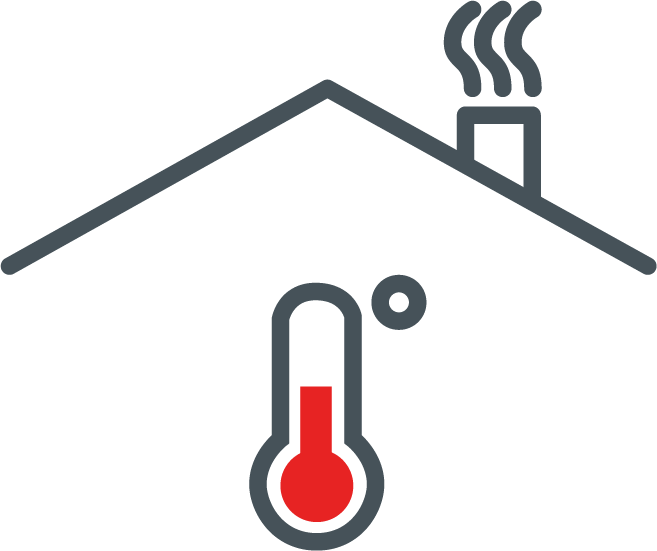 House Heating Icon